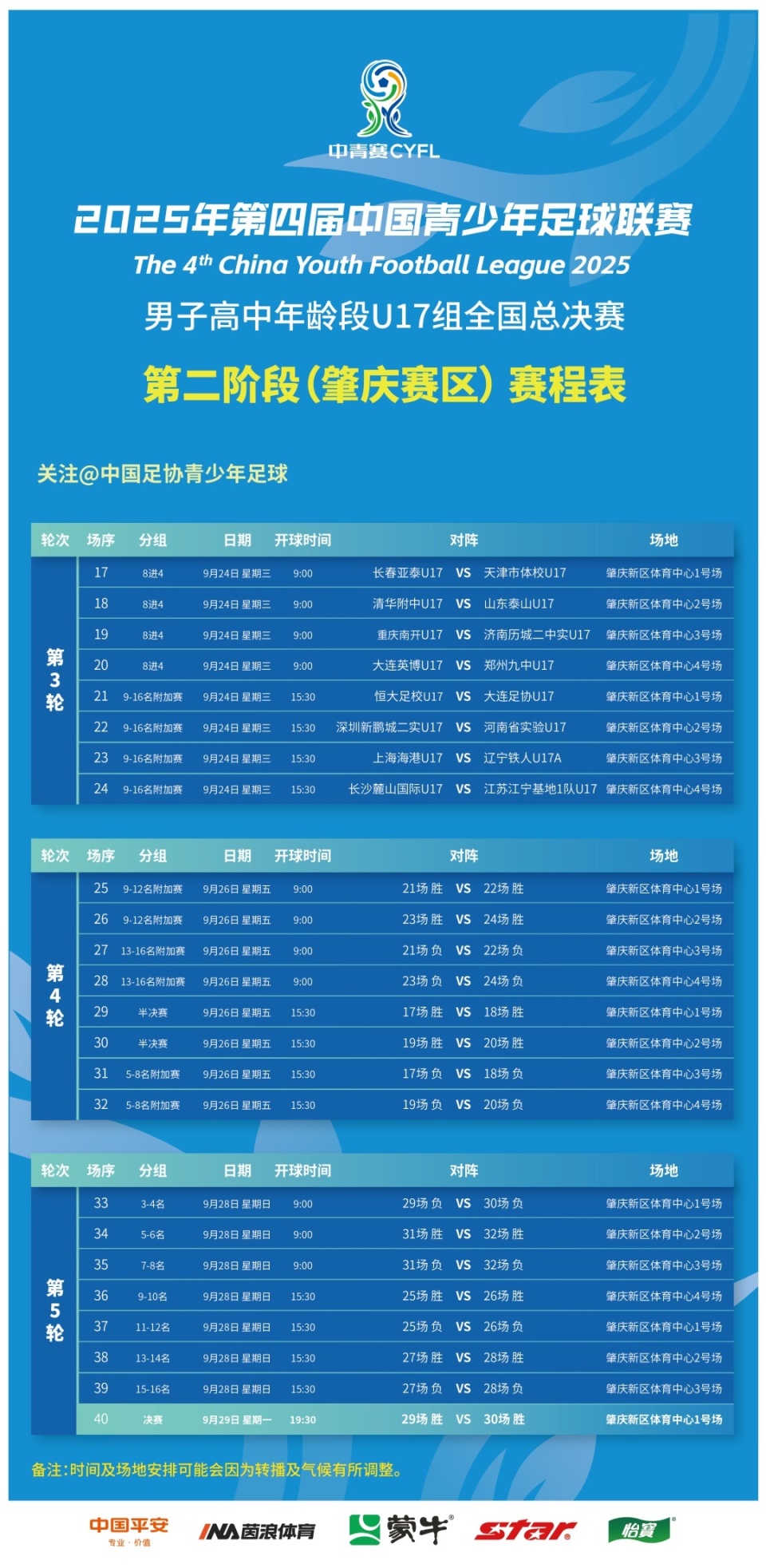 中国足协青, 大连英博